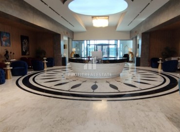 Элитные видовые апартаменты 1+1, 55м², в комплексе с отельной инфраструктурой на первой береговой линии в Махмутларе, Алания ID-19028 фото-18