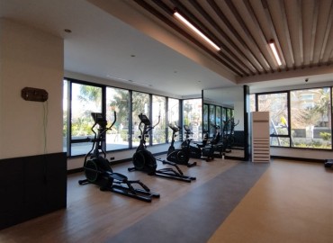 Элитные видовые апартаменты 1+1, 55м², в комплексе с отельной инфраструктурой на первой береговой линии в Махмутларе, Алания ID-19028 фото-20