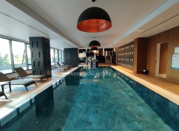 Элитные видовые апартаменты 1+1, 55м², в комплексе с отельной инфраструктурой на первой береговой линии в Махмутларе, Алания ID-19028 фото-26