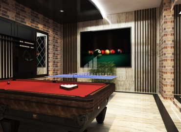 Апартаменты с одной спальней, 57м², в новостройке премиум класса с отличной локацией в районе Кестель, Алания ID-19029 фото-17