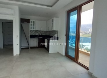 Видовые двухкомнатные апартаменты, 56м², в комплексе премиум класса в горах района Каргыджак, Алания ID-19033 фото-2