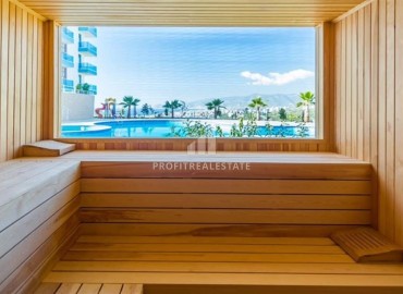 Видовые двухкомнатные апартаменты, 56м², в комплексе премиум класса в горах района Каргыджак, Алания ID-19033 фото-19