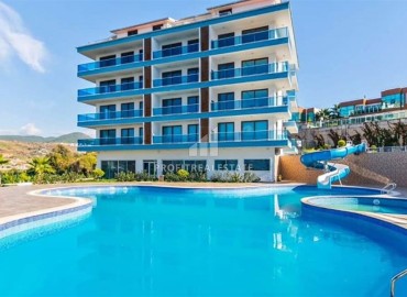 Видовые двухкомнатные апартаменты, 56м², в комплексе премиум класса в горах района Каргыджак, Алания ID-19033 фото-22