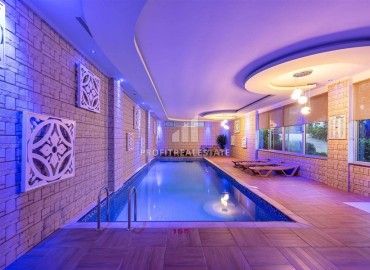 Меблированная двухкомнатная квартира, 80м², в комплексе премиум класса в районе Алании – Джикджилли ID-19035 фото-14