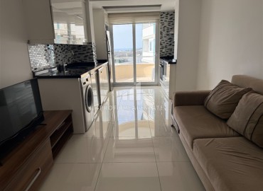 Готовая к проживанию, квартира с одной спальней, 60м² с видом на море, в комплексе с бассейном в центре Алании ID-19036 фото-2