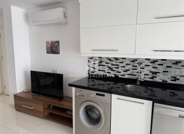 Готовая к проживанию, квартира с одной спальней, 60м² с видом на море, в комплексе с бассейном в центре Алании ID-19036 фото-6