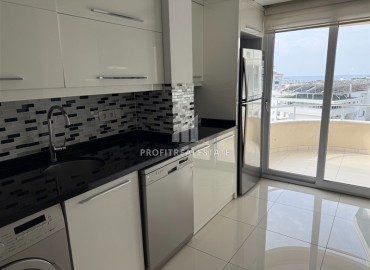 Готовая к проживанию, квартира с одной спальней, 60м² с видом на море, в комплексе с бассейном в центре Алании ID-19036 фото-8