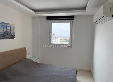 Готовая к проживанию, квартира с одной спальней, 60м² с видом на море, в комплексе с бассейном в центре Алании ID-19036 фото-13