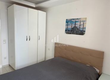 Готовая к проживанию, квартира с одной спальней, 60м² с видом на море, в комплексе с бассейном в центре Алании ID-19036 фото-14