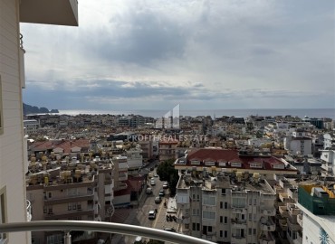 Готовая к проживанию, квартира с одной спальней, 60м² с видом на море, в комплексе с бассейном в центре Алании ID-19036 фото-16