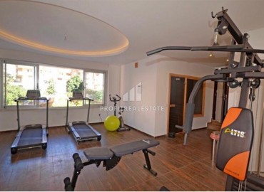 Готовая к проживанию, квартира с одной спальней, 60м² с видом на море, в комплексе с бассейном в центре Алании ID-19036 фото-17