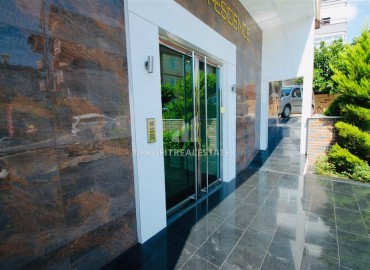 Готовая к проживанию, квартира с одной спальней, 60м² с видом на море, в комплексе с бассейном в центре Алании ID-19036 фото-19