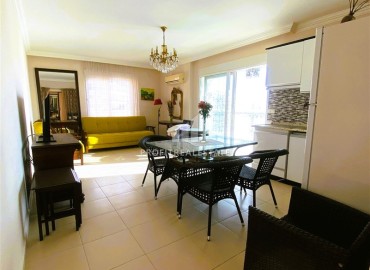 Уютная квартира 1+1, 65м², в комплексе с хорошей инфраструктурой в 600м от моря в Махмутларе, Алания ID-19037 фото-3