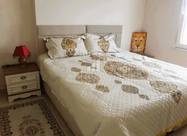 Уютная квартира 1+1, 65м², в комплексе с хорошей инфраструктурой в 600м от моря в Махмутларе, Алания ID-19037 фото-13