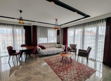 Элегантный пентхаус с двумя спальнями, 117м², в малоквартирной комфортабельной резиденции в центре Алании, 200м от моря ID-19038 фото-2