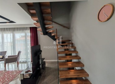 Элегантный пентхаус с двумя спальнями, 117м², в малоквартирной комфортабельной резиденции в центре Алании, 200м от моря ID-19038 фото-3