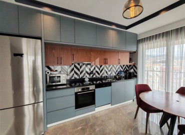 Элегантный пентхаус с двумя спальнями, 117м², в малоквартирной комфортабельной резиденции в центре Алании, 200м от моря ID-19038 фото-5