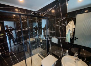 Элегантный пентхаус с двумя спальнями, 117м², в малоквартирной комфортабельной резиденции в центре Алании, 200м от моря ID-19038 фото-12