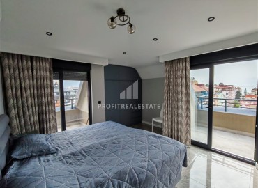 Элегантный пентхаус с двумя спальнями, 117м², в малоквартирной комфортабельной резиденции в центре Алании, 200м от моря ID-19038 фото-13