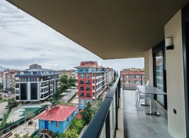 Элегантный пентхаус с двумя спальнями, 117м², в малоквартирной комфортабельной резиденции в центре Алании, 200м от моря ID-19038 фото-17