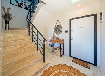 Фешенебельный пентхаус с тремя спальнями, 127м², с потрясающим видом в элитном комплексе в Авсалларе, Алания ID-19040 фото-6