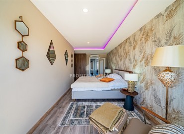 Фешенебельный пентхаус с тремя спальнями, 127м², с потрясающим видом в элитном комплексе в Авсалларе, Алания ID-19040 фото-9