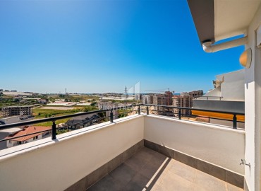 Фешенебельный пентхаус с тремя спальнями, 127м², с потрясающим видом в элитном комплексе в Авсалларе, Алания ID-19040 фото-10