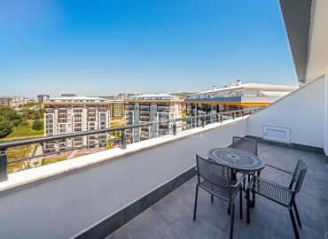 Фешенебельный пентхаус с тремя спальнями, 127м², с потрясающим видом в элитном комплексе в Авсалларе, Алания ID-19040 фото-12