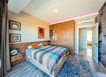 Фешенебельный пентхаус с тремя спальнями, 127м², с потрясающим видом в элитном комплексе в Авсалларе, Алания ID-19040 фото-14