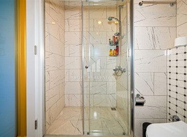 Фешенебельный пентхаус с тремя спальнями, 127м², с потрясающим видом в элитном комплексе в Авсалларе, Алания ID-19040 фото-18