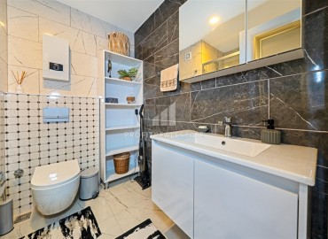 Фешенебельный пентхаус с тремя спальнями, 127м², с потрясающим видом в элитном комплексе в Авсалларе, Алания ID-19040 фото-19