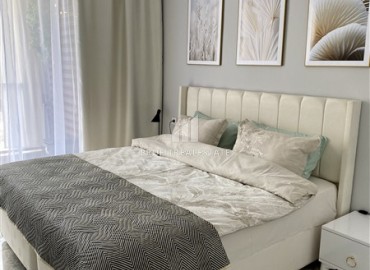 Готовая к проживанию, квартира с одной спальней, 55м², в новой резиденции в 150м от пляжа Кейкубат, Алания ID-19041 фото-4