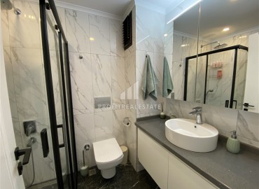 Готовая к проживанию, квартира с одной спальней, 55м², в новой резиденции в 150м от пляжа Кейкубат, Алания ID-19041 фото-6