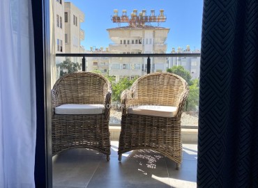 Готовая к проживанию, квартира с одной спальней, 55м², в новой резиденции в 150м от пляжа Кейкубат, Алания ID-19041 фото-8