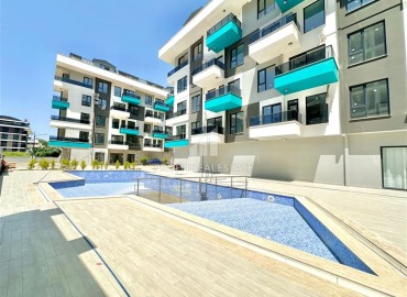 Меблированная квартира 1+1, 55м², в новом комплексе c инфраструктурой в центре Алании, у пляжа Клеопатры ID-19044 фото-1