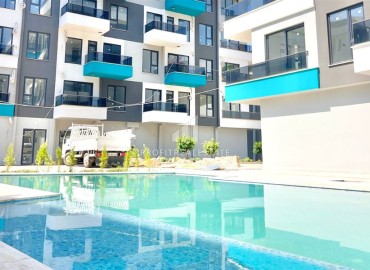 Меблированная квартира 1+1, 55м², в новом комплексе c инфраструктурой в центре Алании, у пляжа Клеопатры ID-19044 фото-9