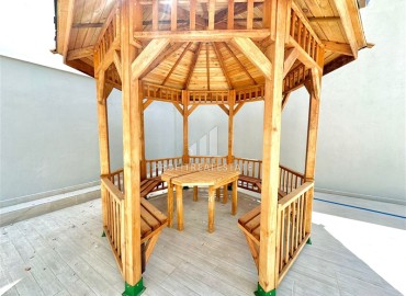 Меблированная квартира 1+1, 55м², в новом комплексе c инфраструктурой в центре Алании, у пляжа Клеопатры ID-19044 фото-10