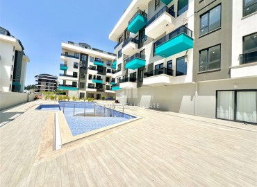 Меблированная квартира 1+1, 55м², в новом комплексе c инфраструктурой в центре Алании, у пляжа Клеопатры ID-19044 фото-14