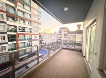 Апартаменты с двумя спальнями, 80м², в новостройке с бассейном на центральной улице Махмутлара, Алания ID-19045 фото-8