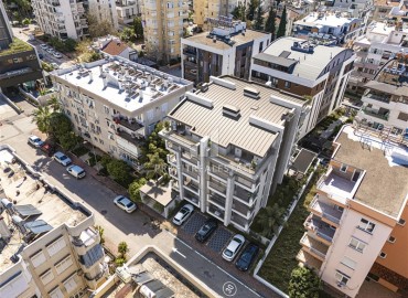 Квартиры 2+1, 65м², и пентхаусы 3+1, 125м², от застройщика в резиденции с бассейном в районе Анталии Муратпаша, Зердалилик ID-19046 фото-2