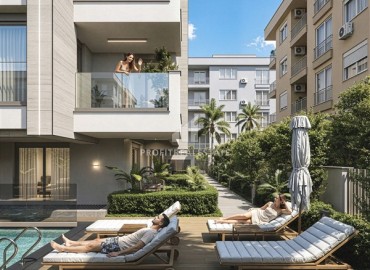 Квартиры 2+1, 65м², и пентхаусы 3+1, 125м², от застройщика в резиденции с бассейном в районе Анталии Муратпаша, Зердалилик ID-19046 фото-11