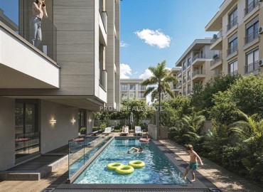 Квартиры 2+1, 65м², и пентхаусы 3+1, 125м², от застройщика в резиденции с бассейном в районе Анталии Муратпаша, Зердалилик ID-19046 фото-13