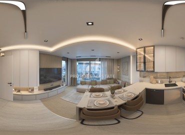 Квартиры 2+1, 65м², и пентхаусы 3+1, 125м², от застройщика в резиденции с бассейном в районе Анталии Муратпаша, Зердалилик ID-19046 фото-20
