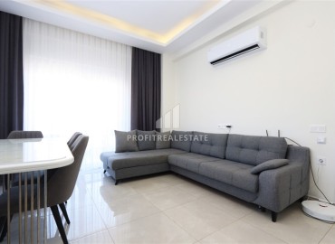 Четырехкомнатная меблированная квартира, 105м², в комфортабельной резиденции в районе Оба, Алания ID-19050 фото-3