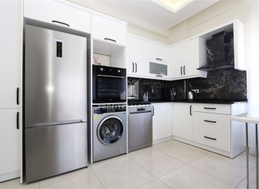 Четырехкомнатная меблированная квартира, 105м², в комфортабельной резиденции в районе Оба, Алания ID-19050 фото-4