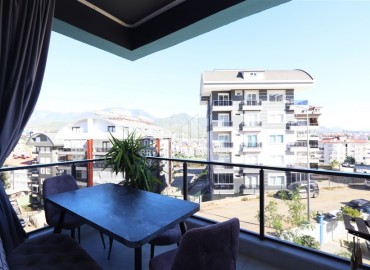 Четырехкомнатная меблированная квартира, 105м², в комфортабельной резиденции в районе Оба, Алания ID-19050 фото-12