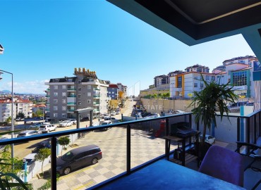 Четырехкомнатная меблированная квартира, 105м², в комфортабельной резиденции в районе Оба, Алания ID-19050 фото-15