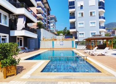 Четырехкомнатная меблированная квартира, 105м², в комфортабельной резиденции в районе Оба, Алания ID-19050 фото-25