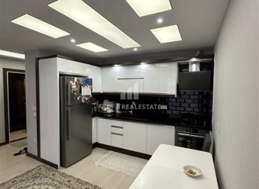 Видовая меблированная квартира с одной спальней, 55м², в элитном комплексе в Махмутларе, Алания ID-19051 фото-4