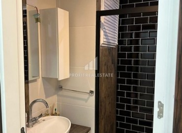 Видовая меблированная квартира с одной спальней, 55м², в элитном комплексе в Махмутларе, Алания ID-19051 фото-9